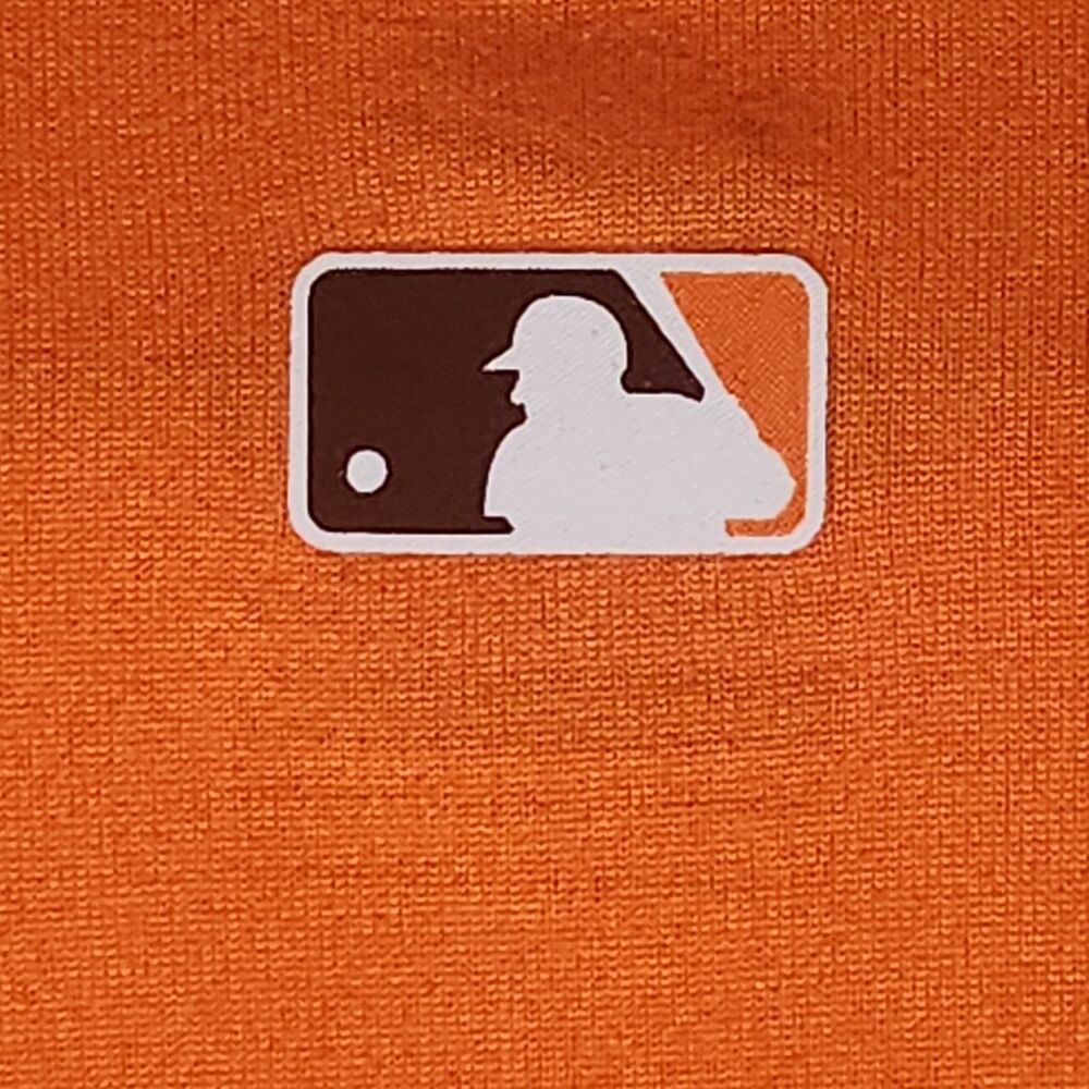 Nike Dri-FIT SF Giants Baseball Shirt Men’s Large Orange MLB - Picture 3 of 8